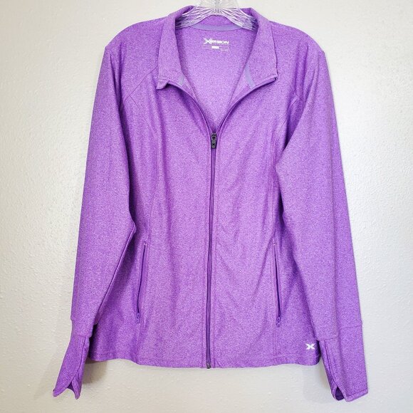 Xersion Jackets & Blazers - Xersion Athletic Zip-up Jacket Workout Women's XL